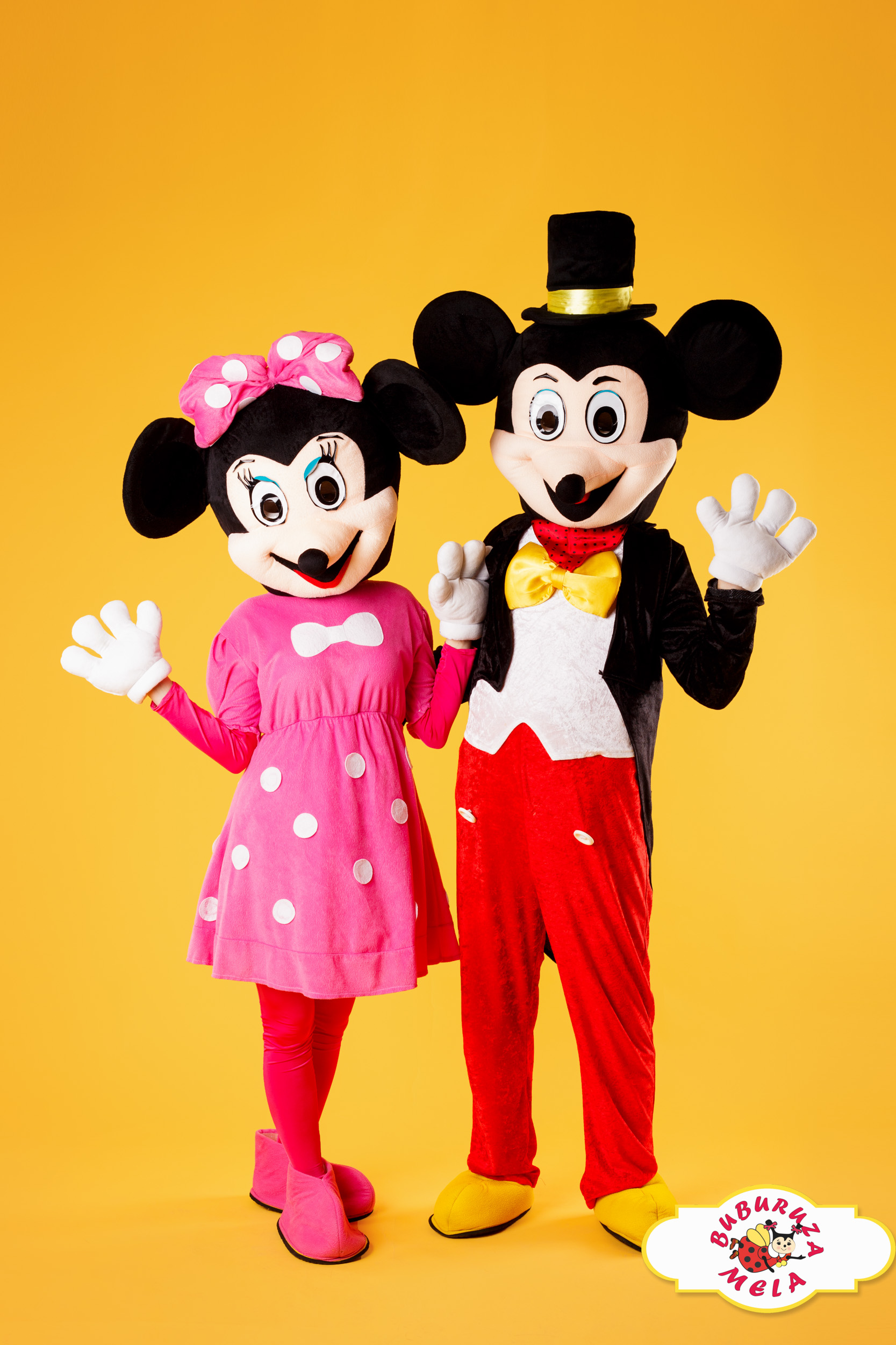 Minnie și Mickey Mouse Mascote V2